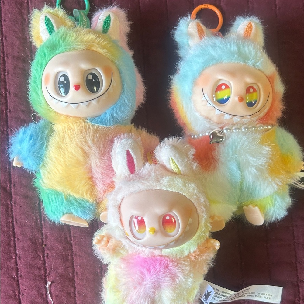 Colorful Plush Bunny Dolls $25 each